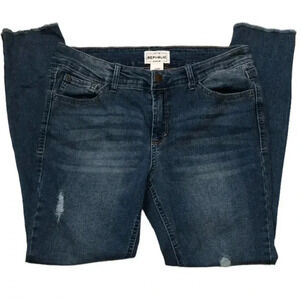 For The REPUBLIC Denim Distressed Jeans